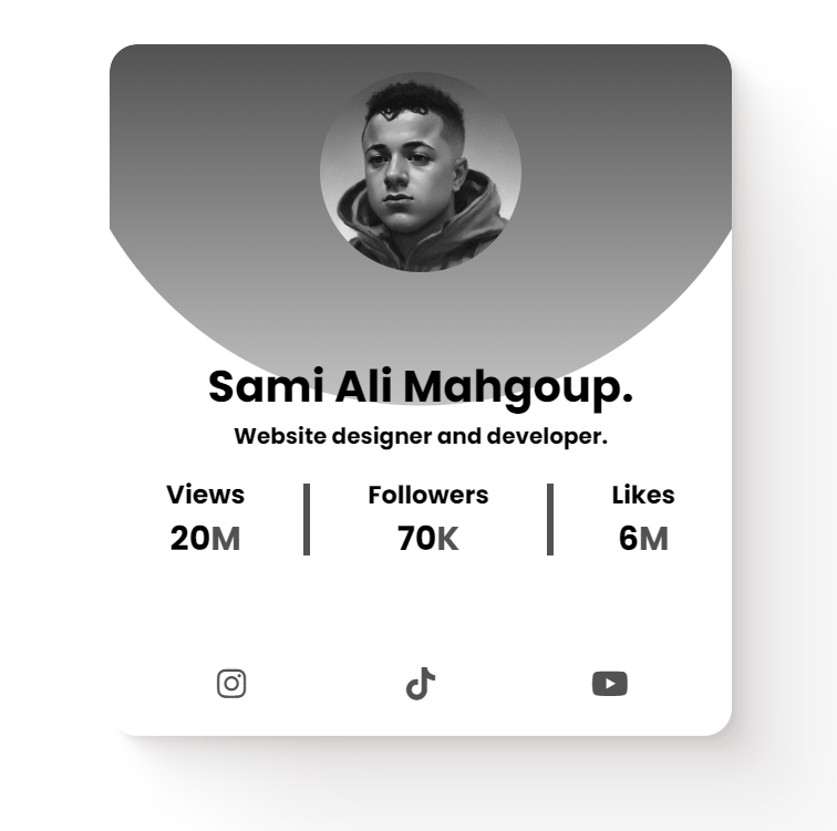 Responsive Profile Card Main